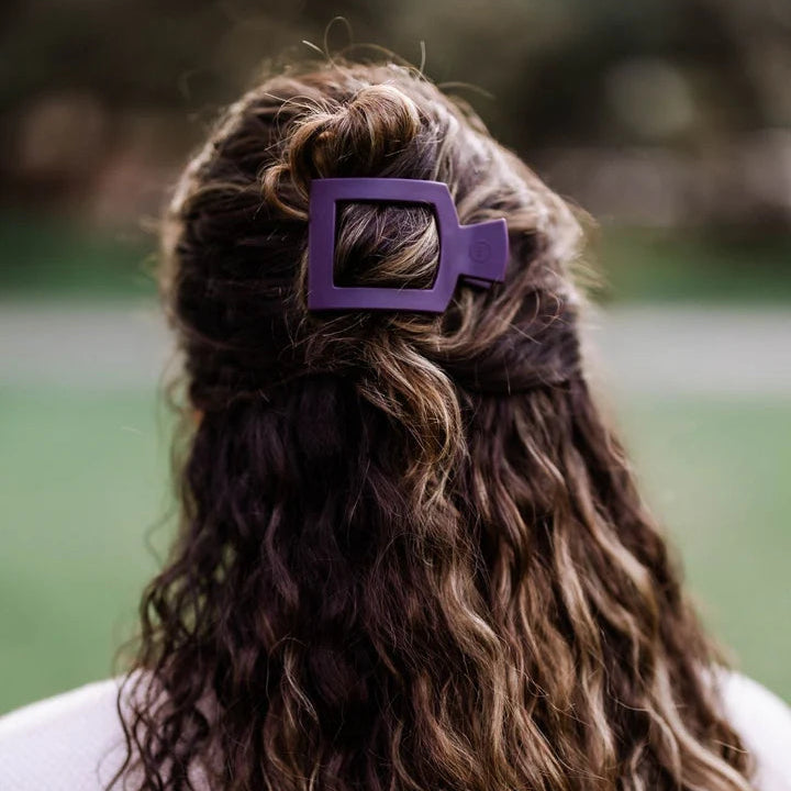 Small Flat Square Hair Clip