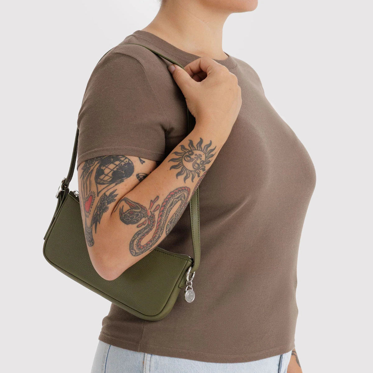 Recycled Leather Pochette