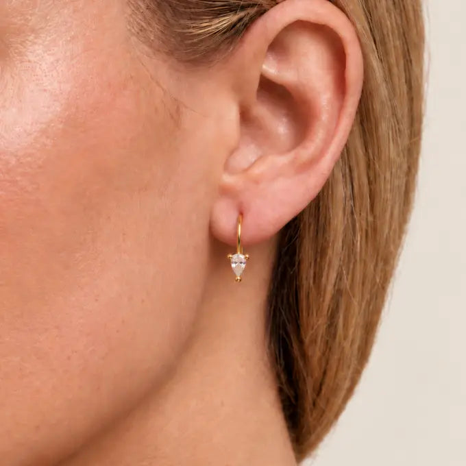 Dewdrop Mini Threader Earrings
