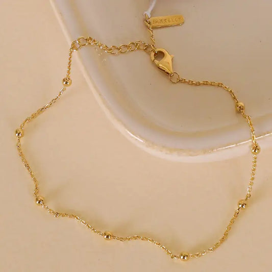 Gold Ball Bracelet