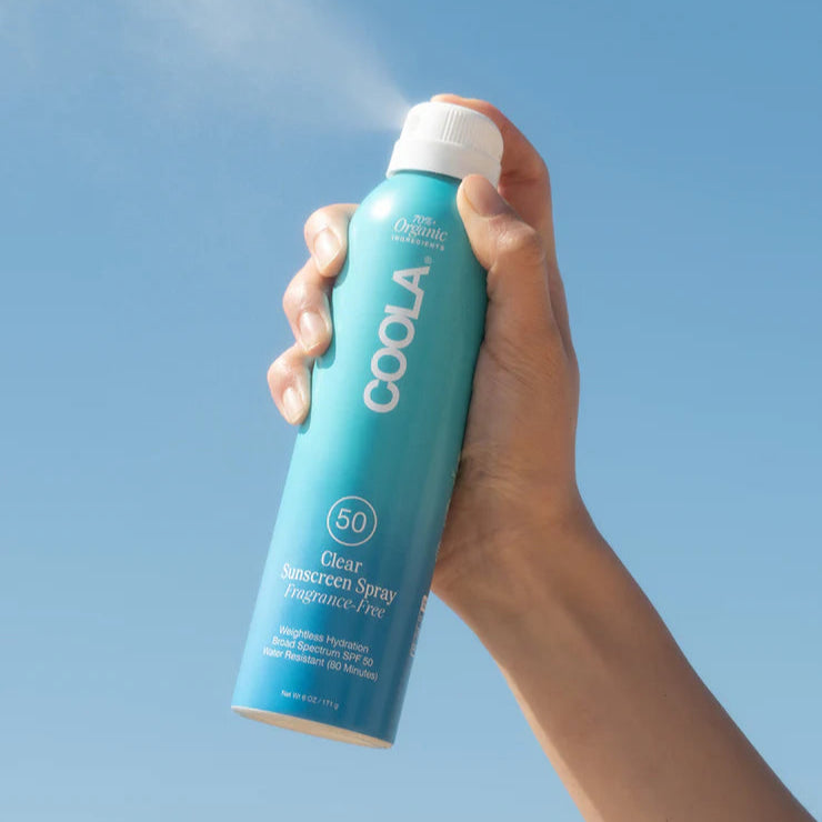 Classic Body Organic Sunscreen Spray SPF 50 - Fragrance Free