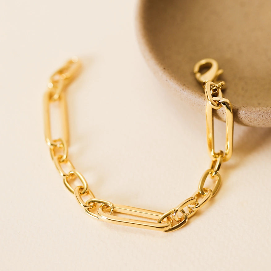 Chunky Multi Link Chain Bracelet