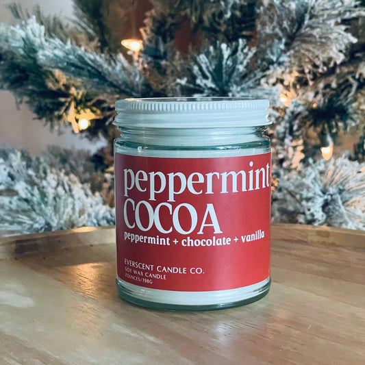 Peppermint Cocoa  Candle