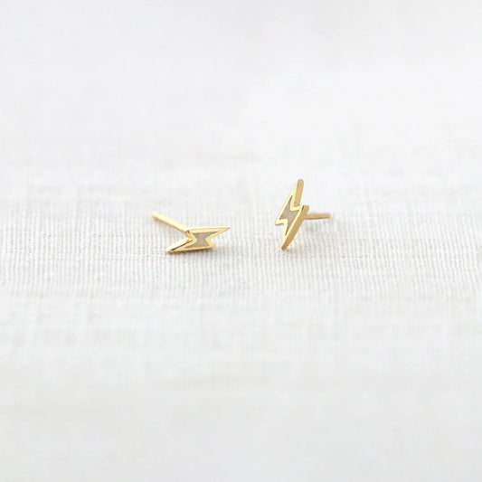 Opal Lightening Bold Stud Earrings