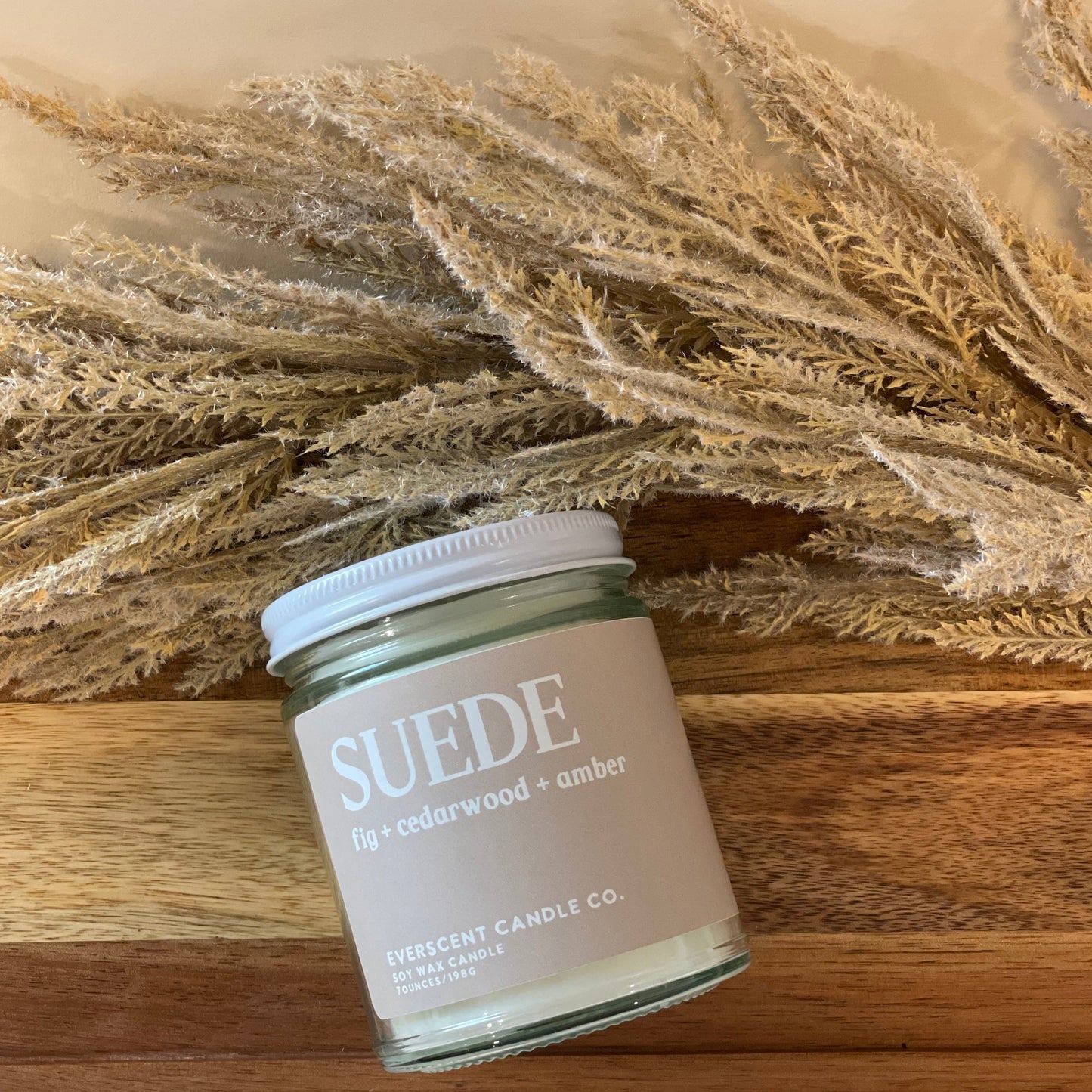 Suede Candle