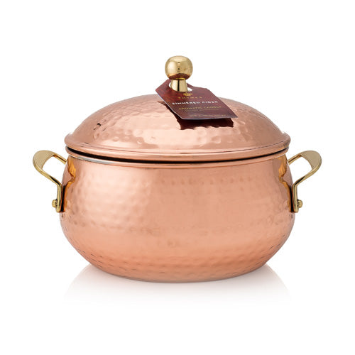 Simmered Cider Copper Pot 3-Wick Candle