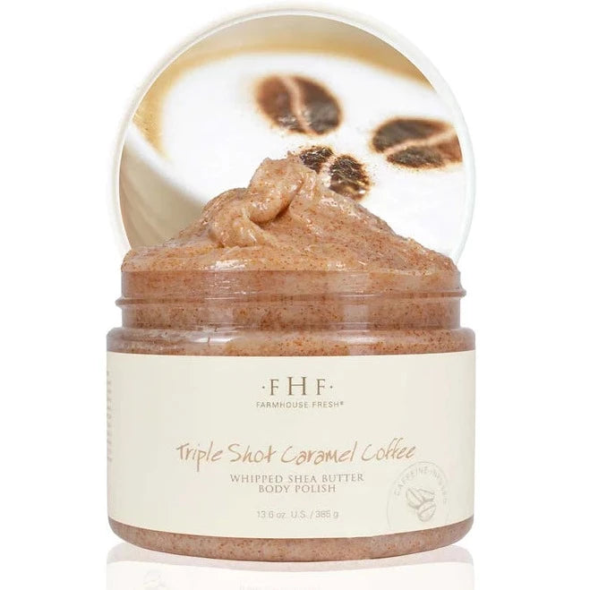 Triple Shot Caramel Coffee Whipped Shea Butter Body Polish