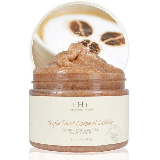 Triple Shot Caramel Coffee Whipped Shea Butter Body Polish
