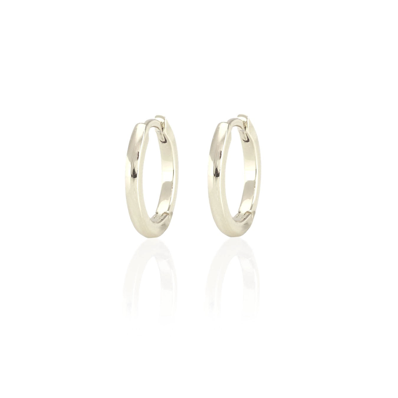 Classic Hinged Huggie Hoop Earrings