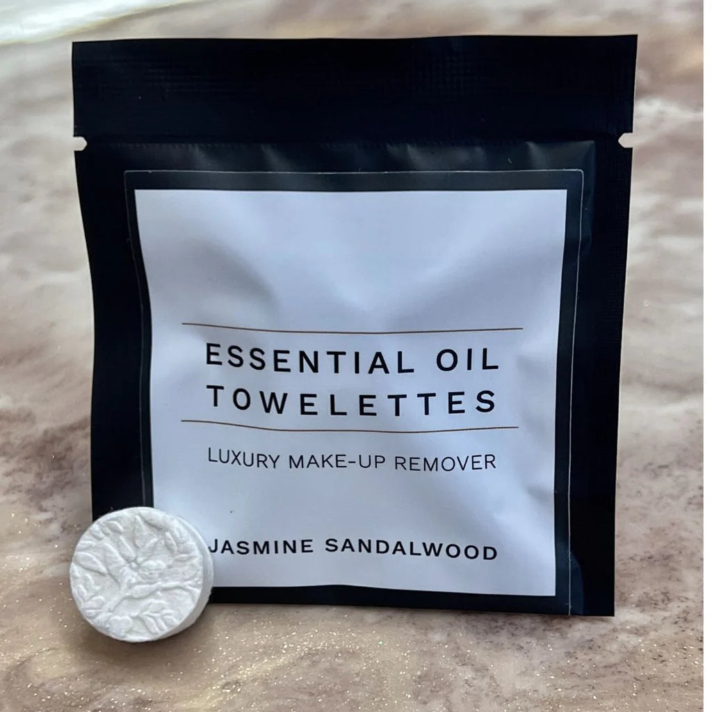 Jasmine Sandalwood Essential Oil Towelettes